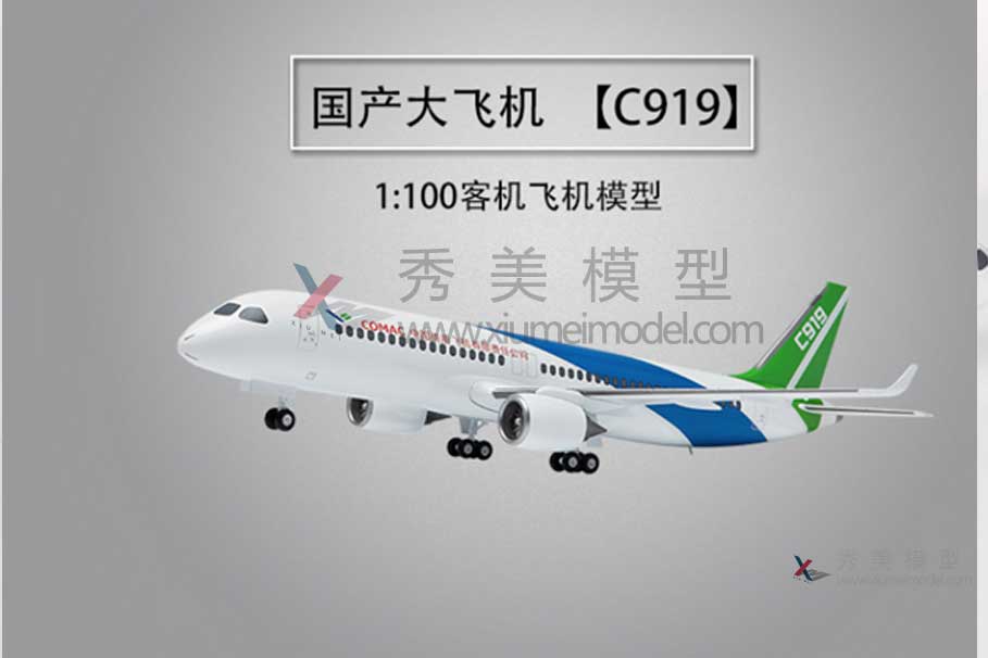 C919大飛機(jī)模型-教學(xué)飛機(jī)模型