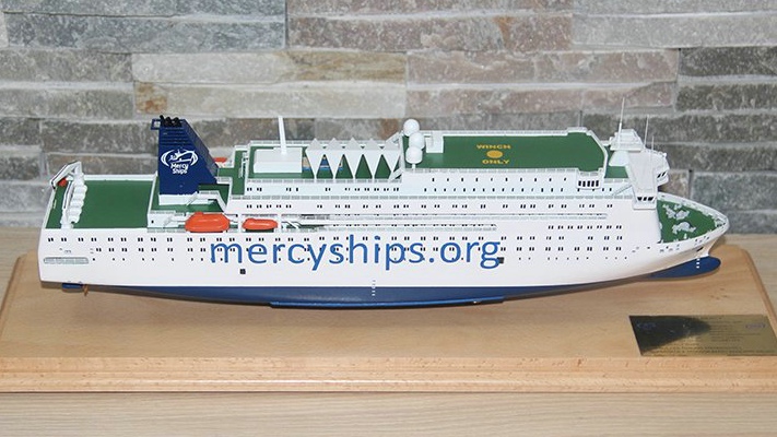 醫(yī)療船模型--Mercy ships--秀美模型設(shè)計制作